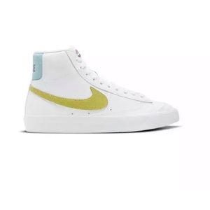 Nike Blazer Mid '77 with lime green and blue